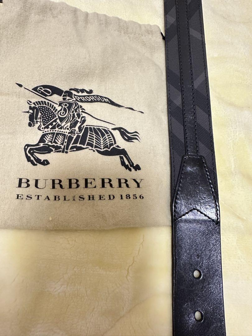 BURBERRY / バーバリー レザーベルト ノバチェック
