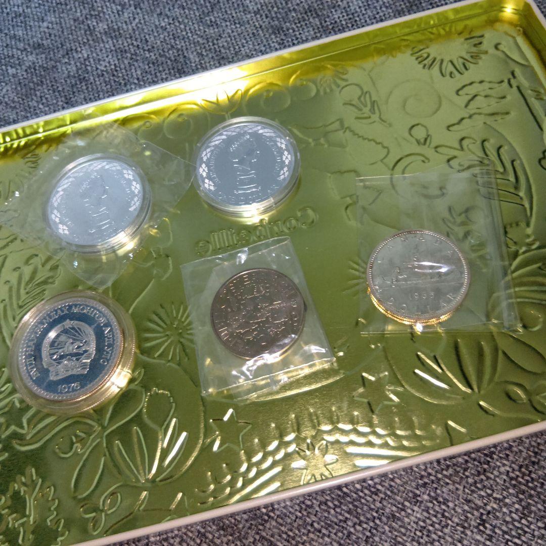 海外銀貨幣5枚