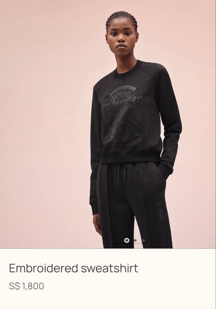 エルメス トレーナー スウェット 40M・HERMES