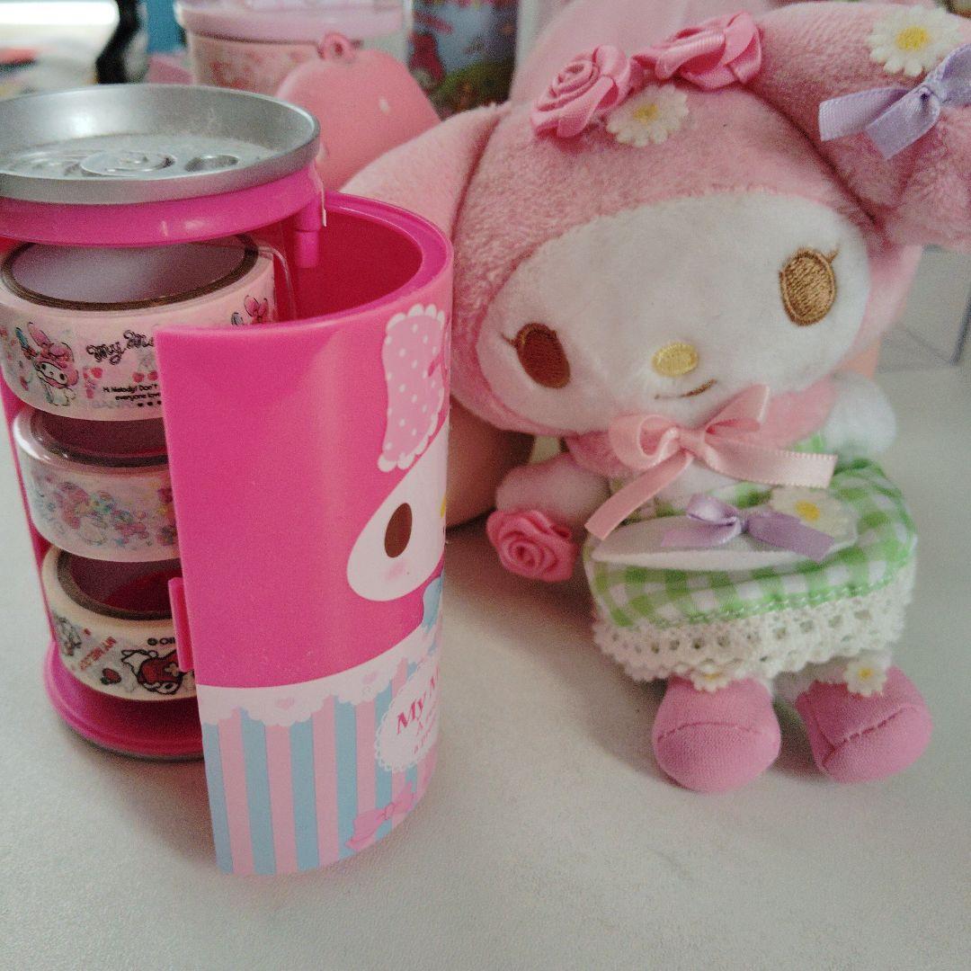 サンリオ　マイメロディ　マスコット　ぬいぐるみ　缶　シール　グッズ　大量　レア サンリオ マイメロディ マスコット ぬいぐるみ 缶 シール グッズ