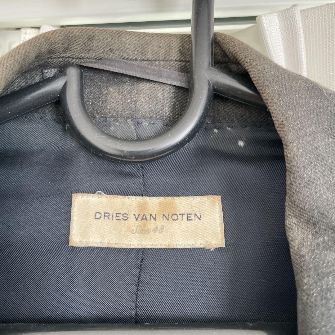 DRIES VAN NOTEN グレー テーラードジャケット セット