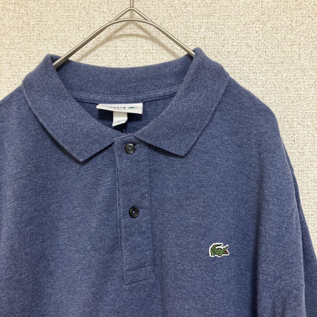 【新品未使用美品】LACOSTE ネイビー ポロシャツ Lサイズ 美品 LACOSTE ネイビー スリムフィット ポロシャツ US L - メルカリ