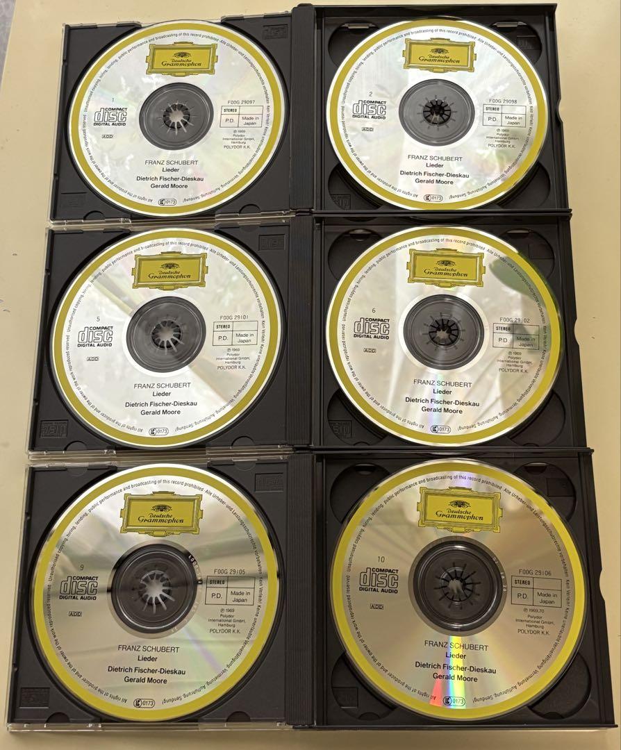 シューベルト: 歌曲大全集 CDボックス