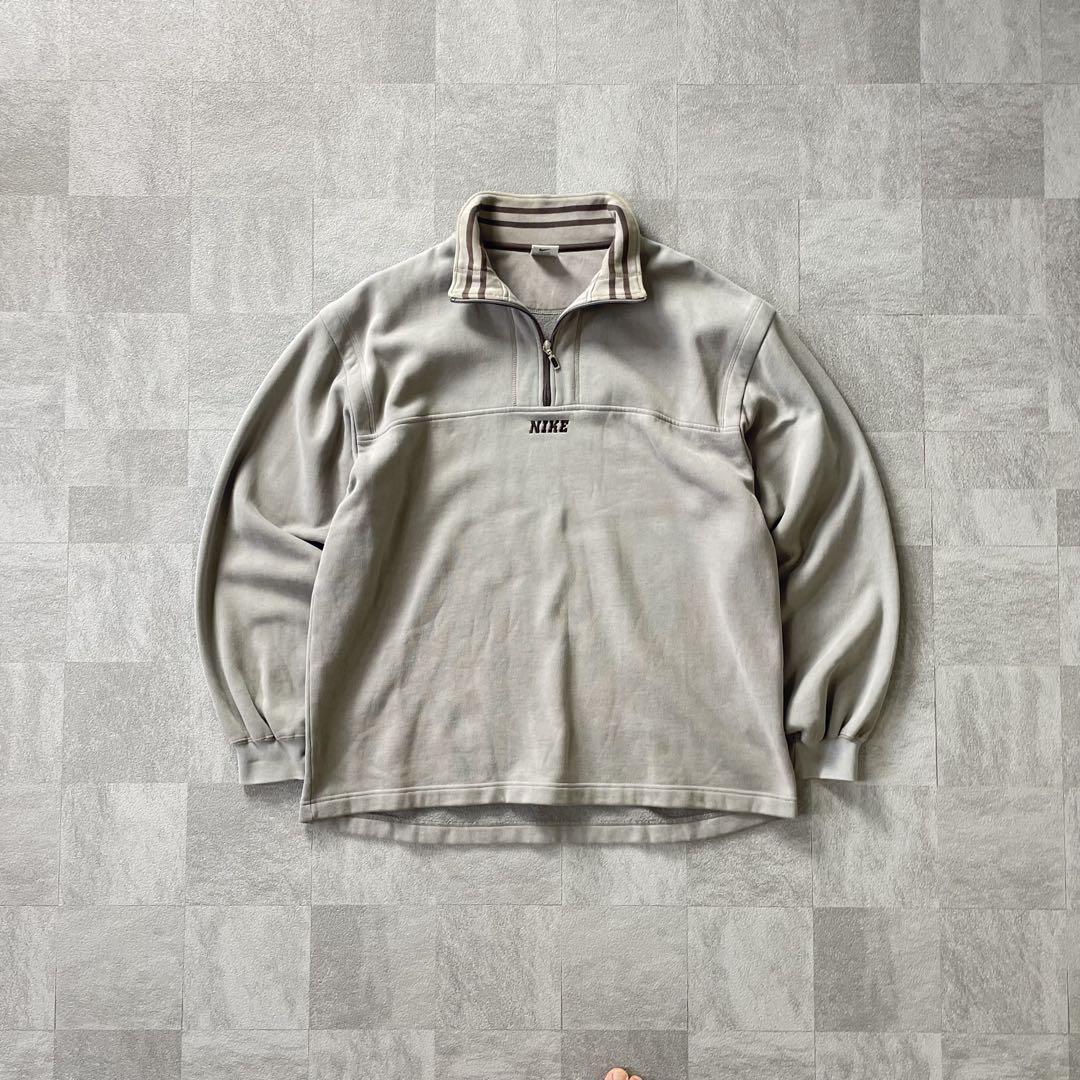 90-00's Nike half zip sweat pullover xl