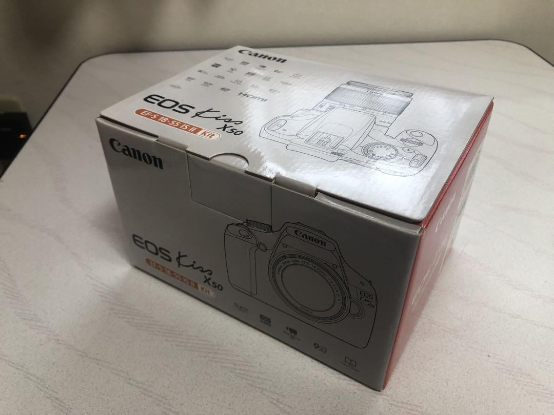 Canon EOS kissX50 デジタル一眼レフカメラ 赤