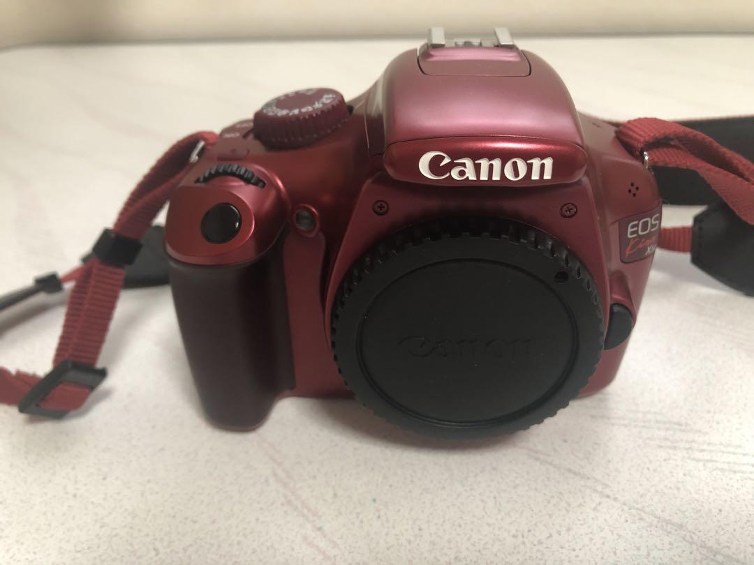 Canon EOS kissX50 デジタル一眼レフカメラ 赤