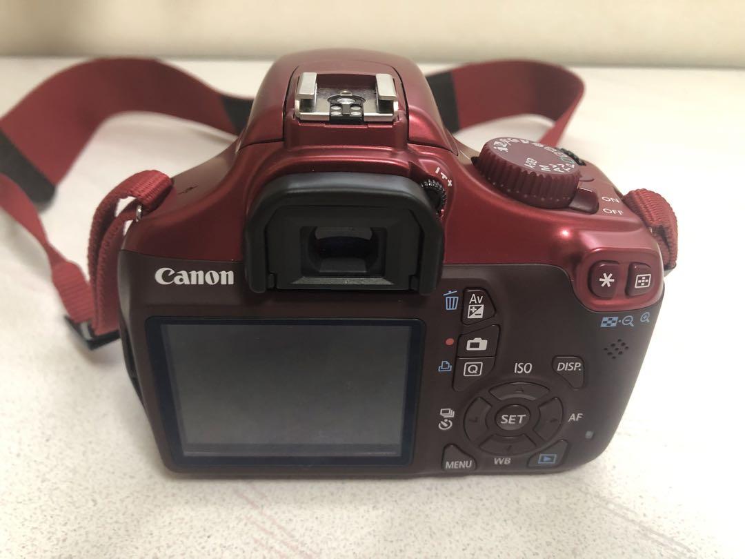 Canon EOS kissX50 デジタル一眼レフカメラ 赤