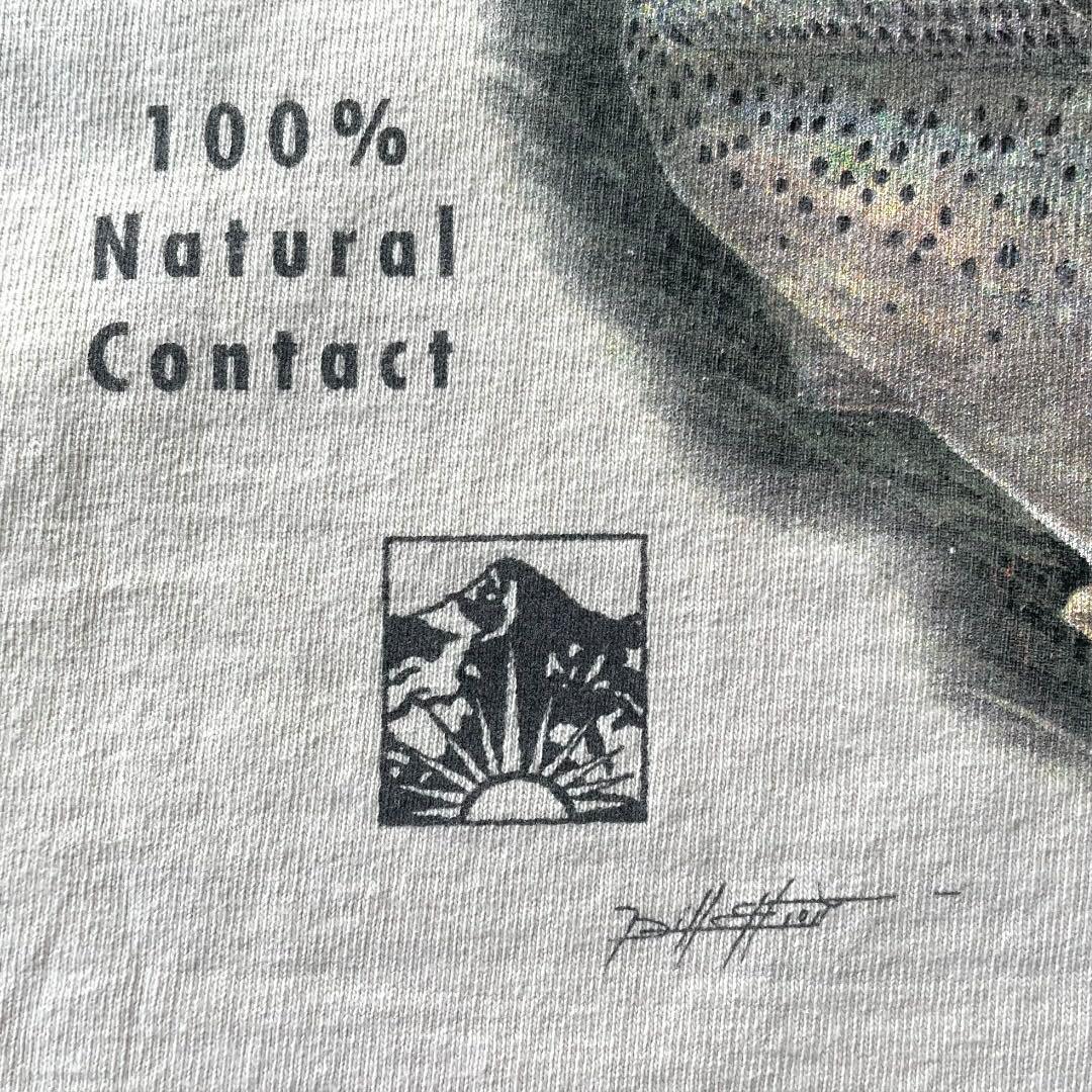 BIG ROCK Sea Trout プリント Tシャツ USA製 魚 トラウト