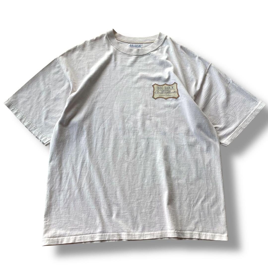 BIG ROCK Sea Trout プリント Tシャツ USA製 魚 トラウト