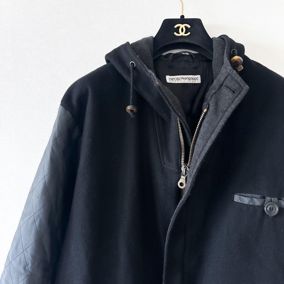 異素材袖 フードコート