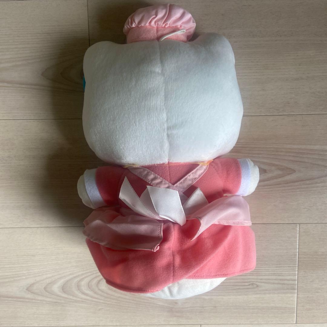 サンリオ　ハローキティ ぬいぐるみ ナース　ピンク　フルーツ　平成レトロ　特大 サンリオ ハローキティ ぬいぐるみ ナース ピンク フルーツ 平成