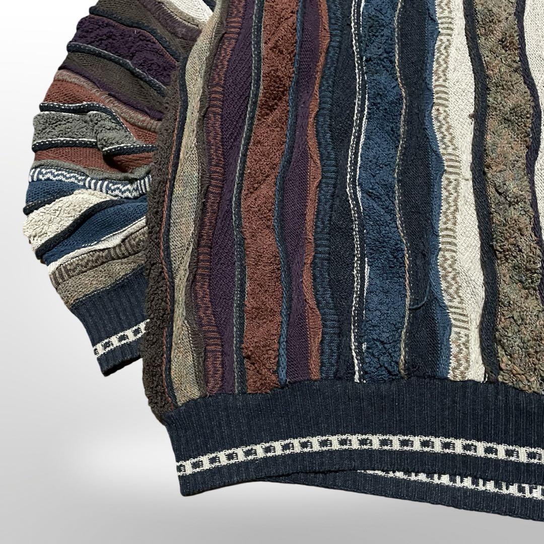 トップス Unknown cotton acrylic 3D knit