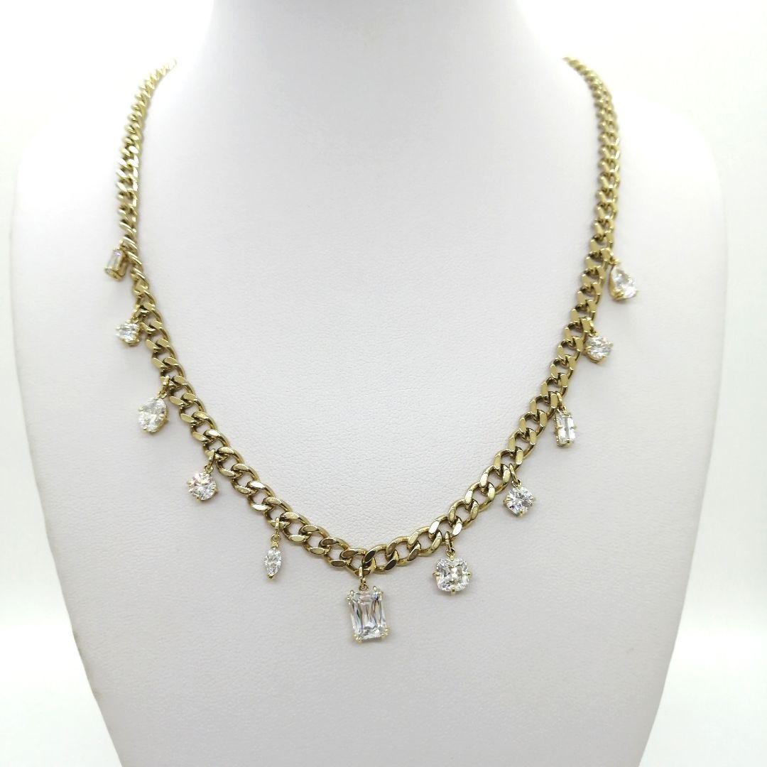 ❤美品❤ スワロフスキー SWAROVSKI ネックレス ゴールド 46