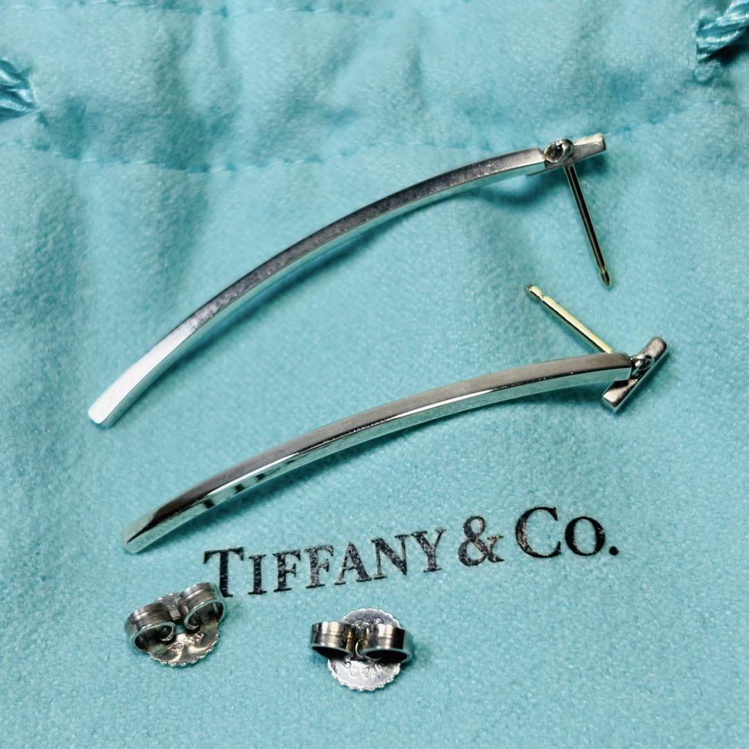 TIFFANY&Co. ティファニー Tワイヤー ピアス シルバー925