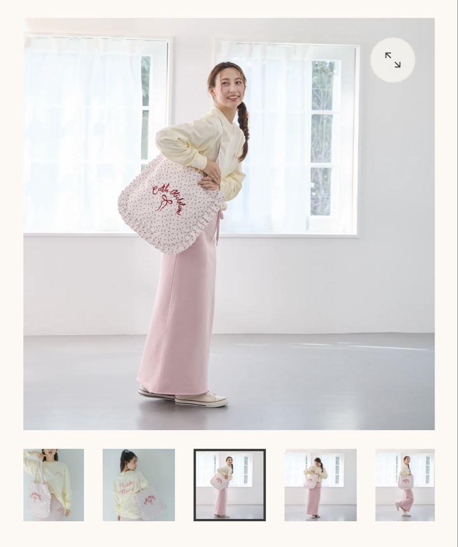 値下げ】Cath Kidston フリルトートバッグ価格