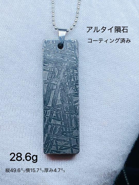 鑑別書付き 鉄隕石 48.6g 49.6㍉ アルタイ隕石 最高品質 鉄隕石 希少 ...
