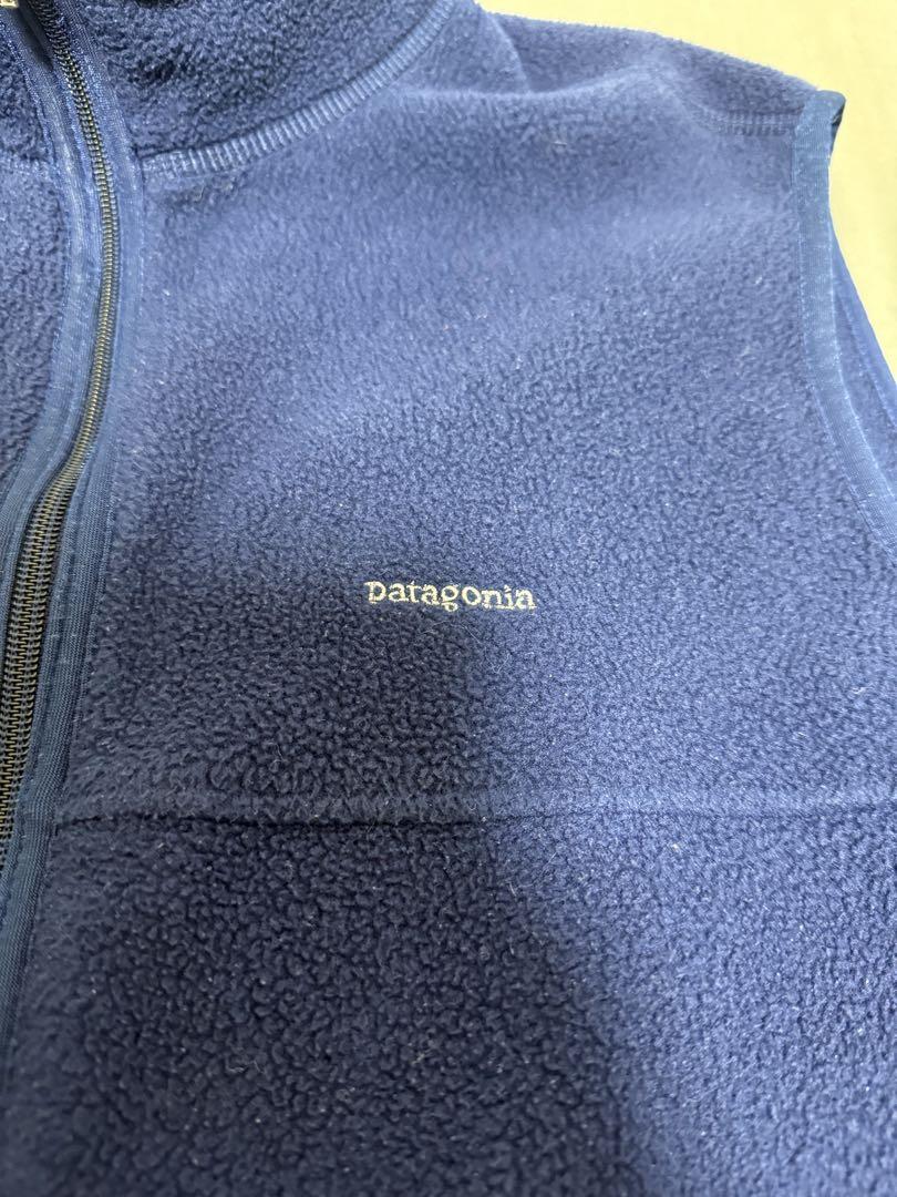 patagonia Synchilla ネイビー ベスト　古着