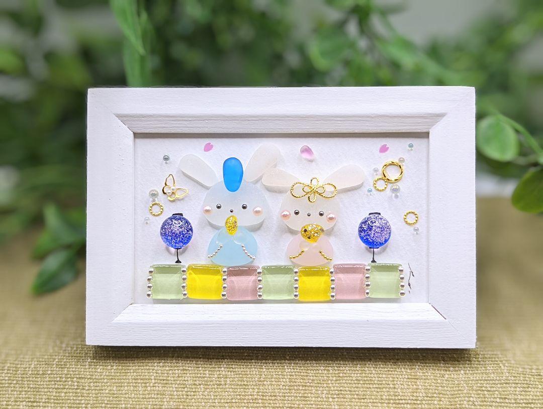 クミ様 専用】『うさウサお雛様♡〜mini〜』ひなまつり