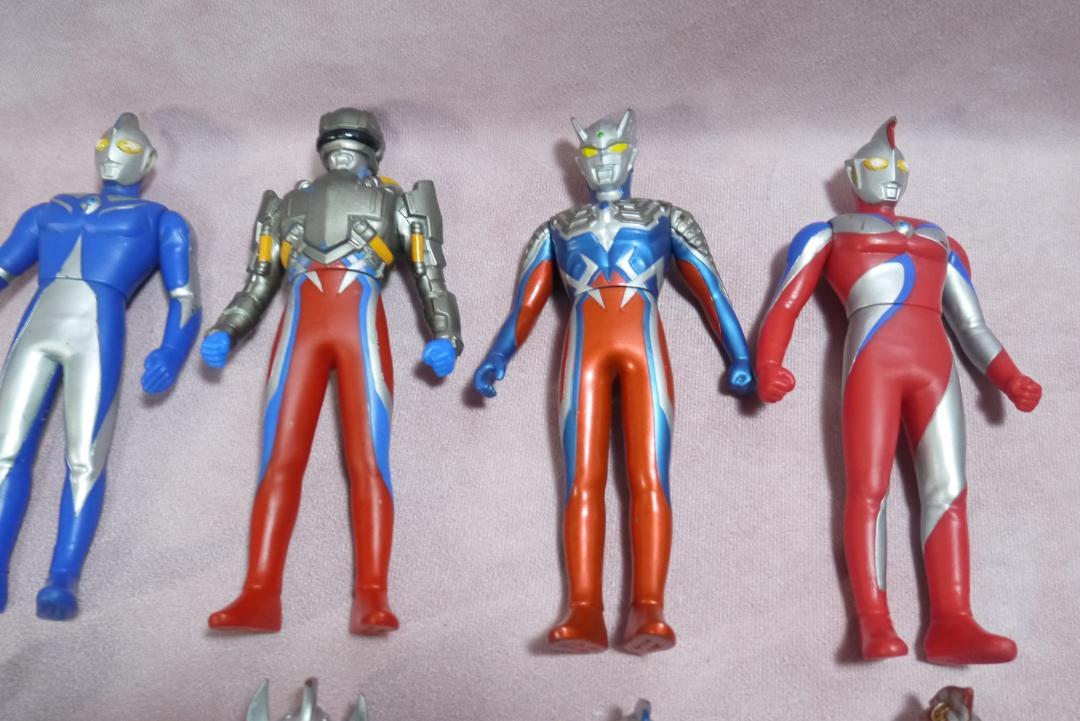 ウルトラヒーローシリーズ　800サイズ　新金型ソフビ　34体セット