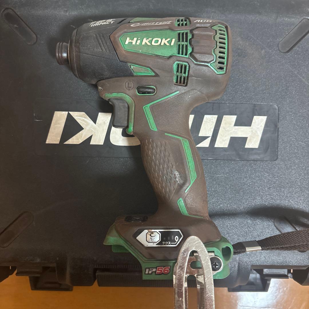 HIKOKI 電動インパクトドライバー 18V WHP 18DBL 動作◯hikoki