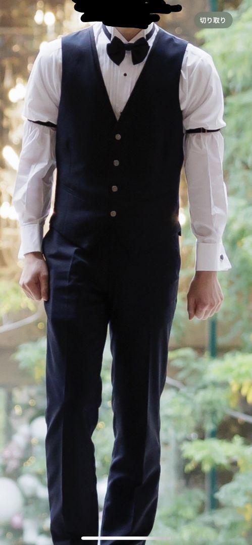 新郎　シャツ小物セット　Lサイズ　結婚式