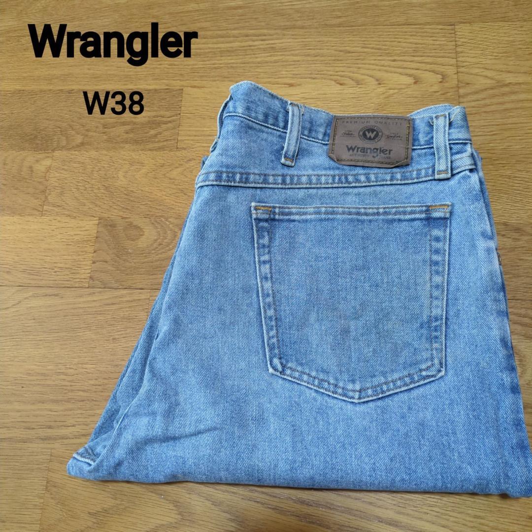【Wrangler】ラングラー　ブルーデニム　ヴィンテージ　W38