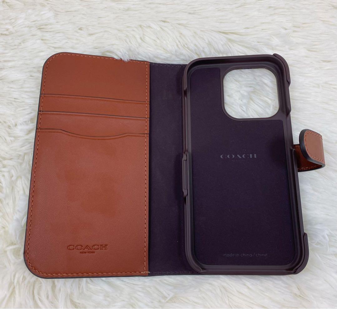 【美品】IPHONE 15 PRO フォリオ・シグネチャー キャンバス スマホ