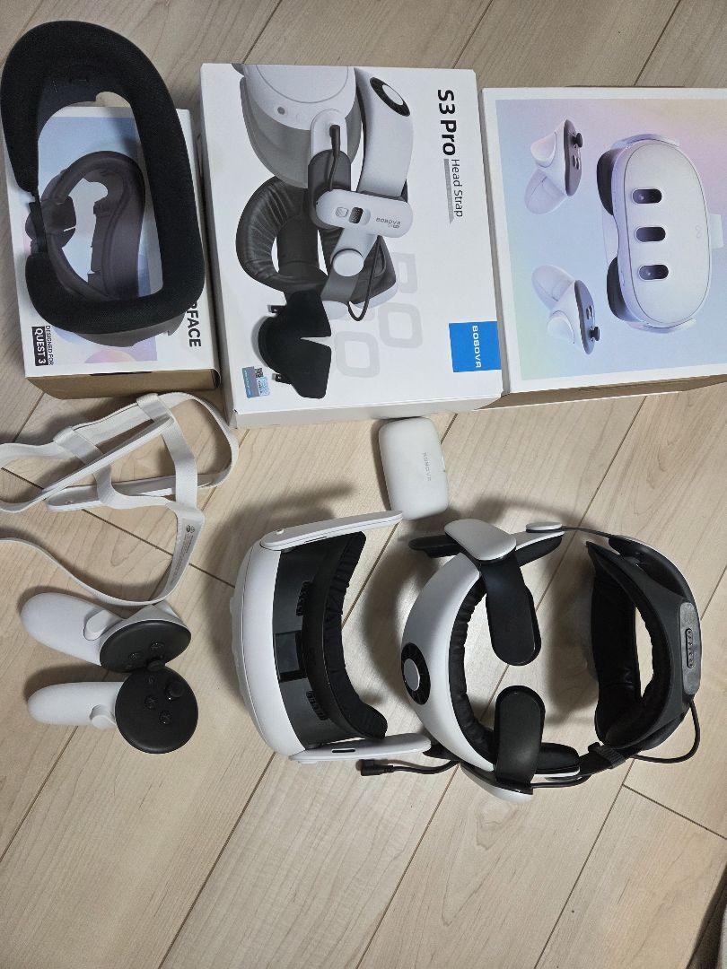 Meta Quest3 BOBOVR S3pro その他　メタクエスト3