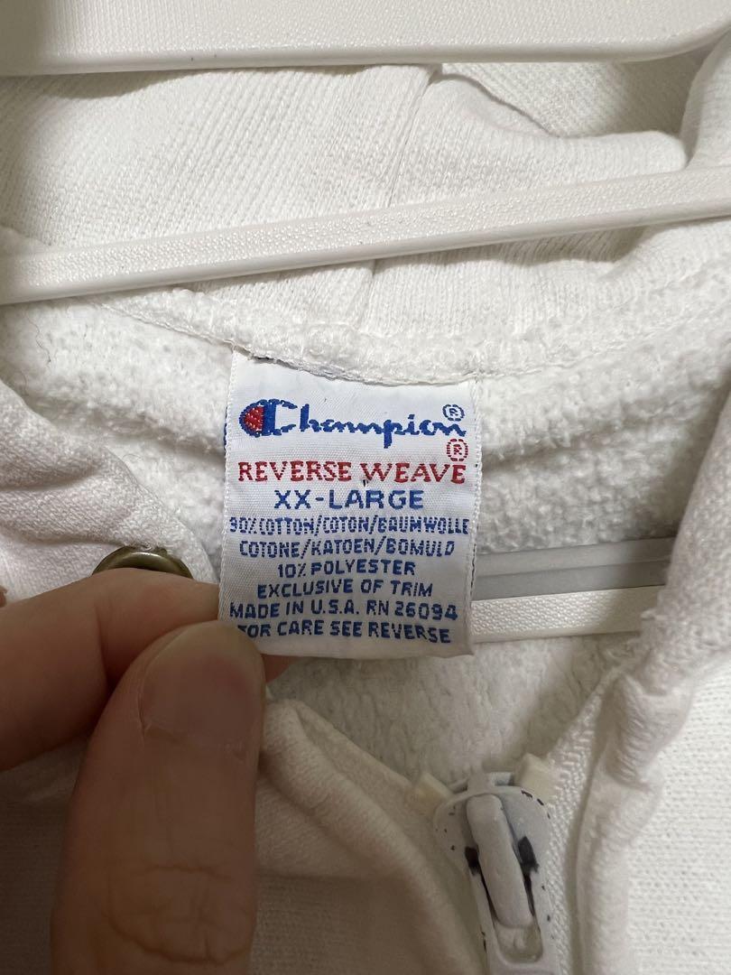 90s Champion Reverse Weave Full zip XXL