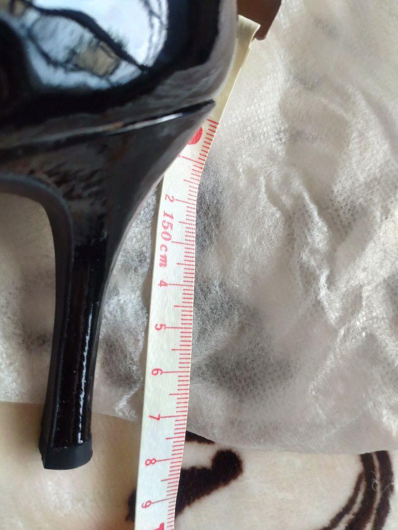 新品未使用　DIANA オープントゥ ハイヒール21.5cm