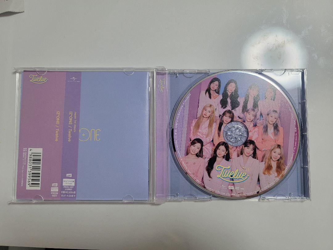 IZ*ONE CD 12枚セット New IZ ONE Twelve First Limited Edition Type B CD DVD Photo