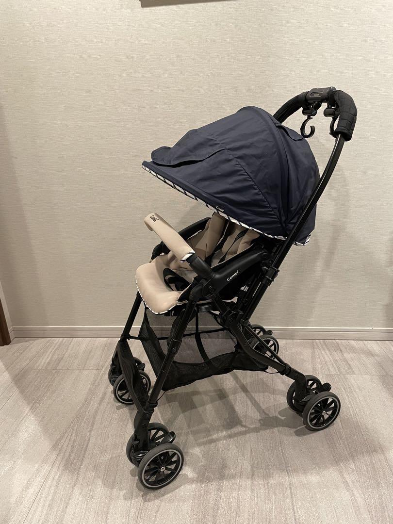 【美品】スゴカル4キャス エアー エッグショックHKエアリーネイビー（NB）