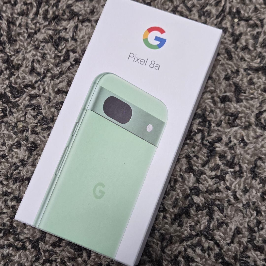 Google Pixel 8a 128GB 新品 未使用　アロエ　グリーン Google Pixel 8a 128GB 新品 未使用 アロエ グリーン