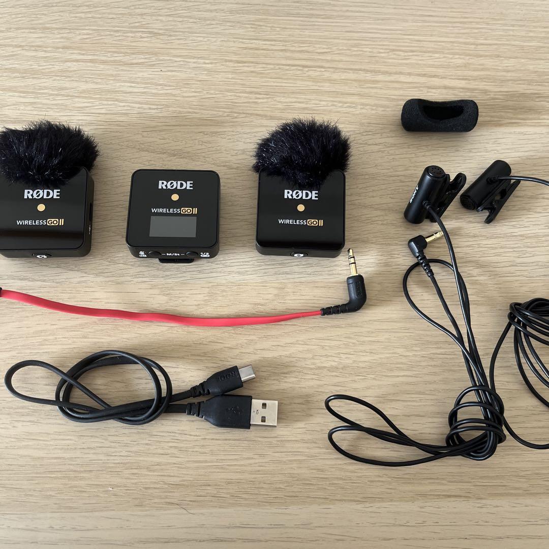 RODE wireless GO II （パソコン/スマホ接続ケーブル付き） RODE wireless GO II （パソコン/スマホ接続ケーブル付き）