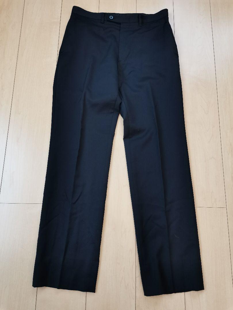 ◆美品◆ AOKI LES MUESスーツ A5 ブラック 3つボタン サマー