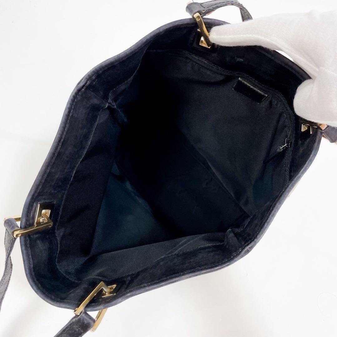 【正規品】GUCCI グッチ トートバッグ GGキャンバス レザー A4可能 黒 【正規品】GUCCI グッチ トートバッグ GGキャンバス レザー A4可能 黒