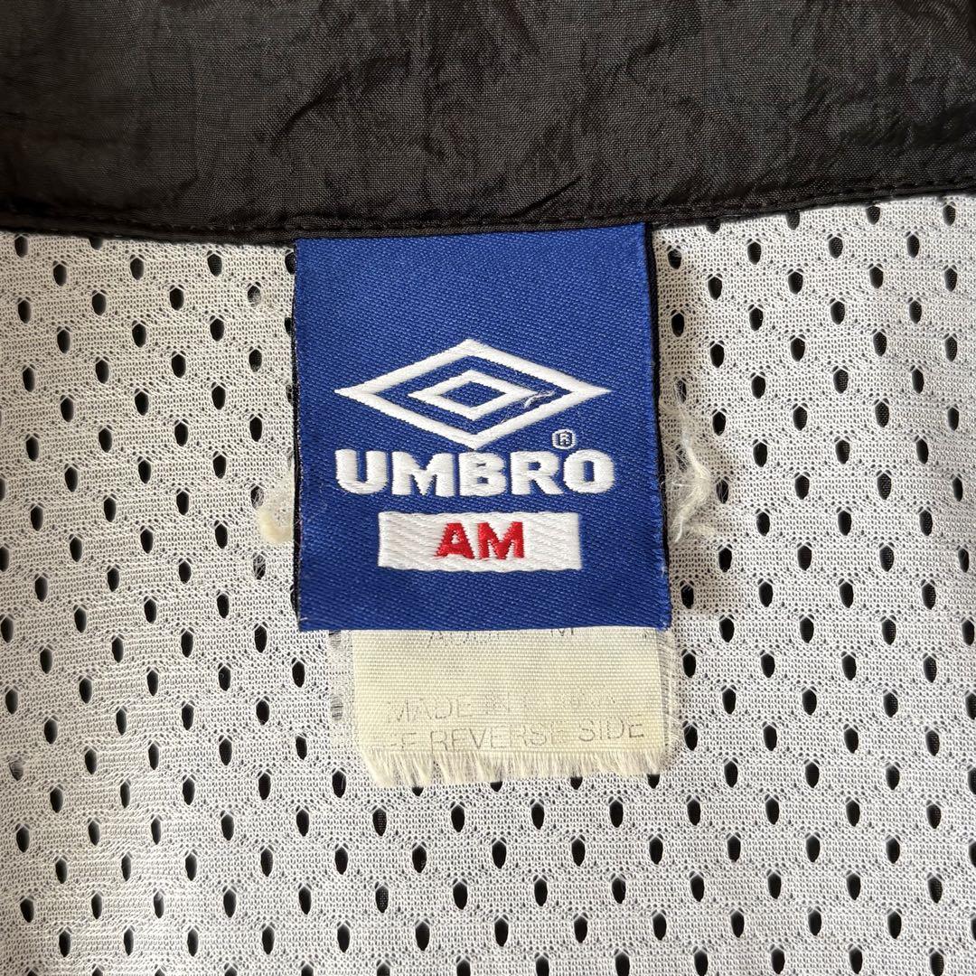 UMBRO アノラックパーカー 古着 ナイロンパーカー アンブロ ハーフジップ