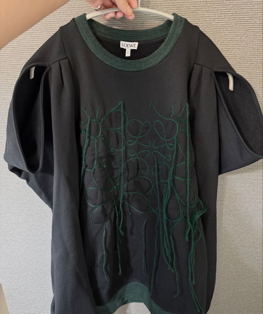 ロエベ LOEWE anagram stitched sweat shirt ロエベ LOEWE anagram stitched sweat shirt