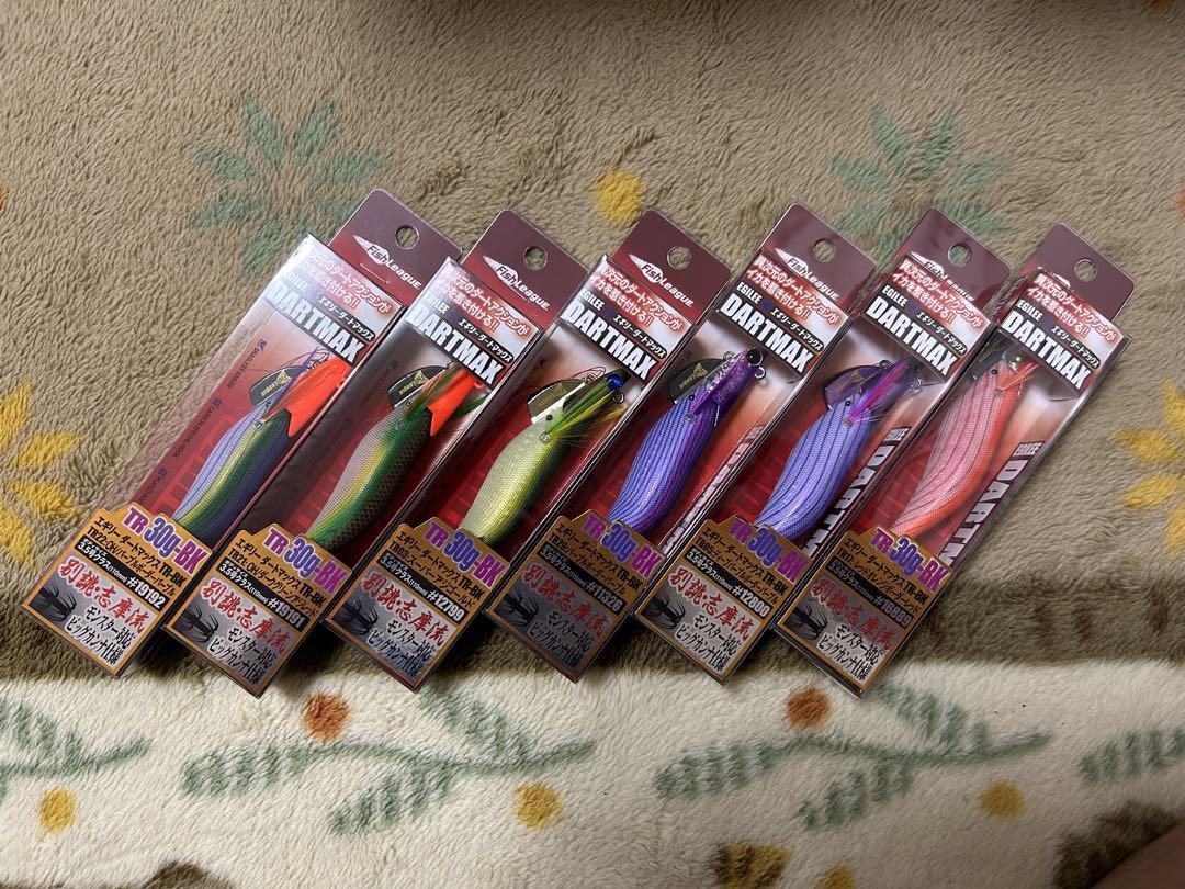 DARTMAX TR-30G-BK ダートマックスTR 6色セットルアー・フライ