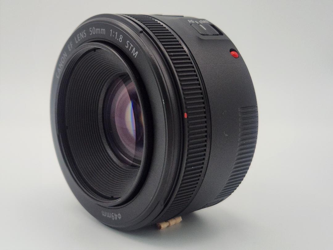 ★動作良好★ CANON EF 50mm F1.8 STM 単焦点レンズ