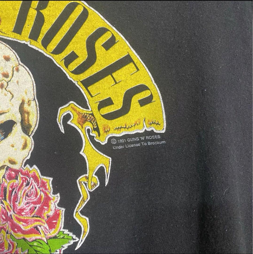 キムタク　私物 vintage guns n roses tシャツ　③