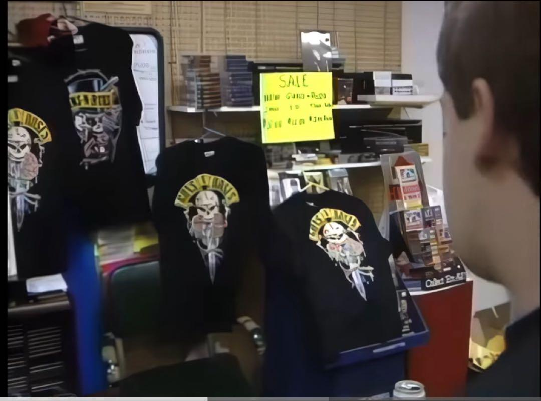 キムタク　私物 vintage guns n roses tシャツ　③