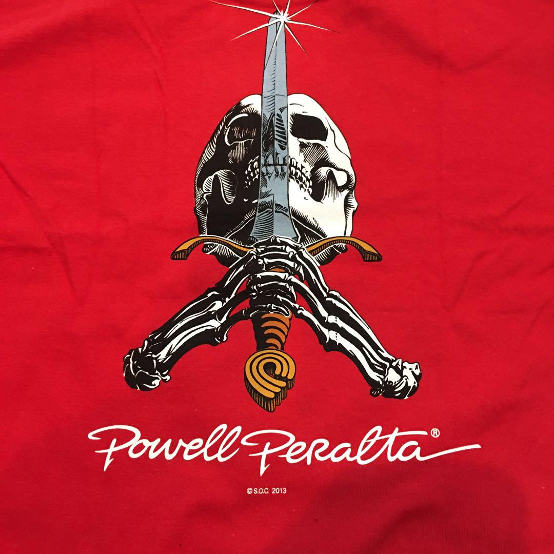 【POWELL】スケートTシャツ ボーンズペラルタ　M2013