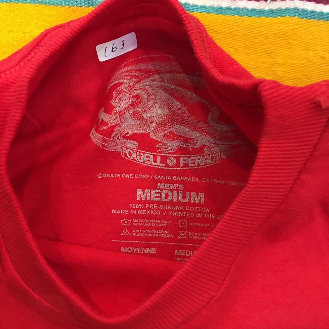 【POWELL】スケートTシャツ ボーンズペラルタ　M2013