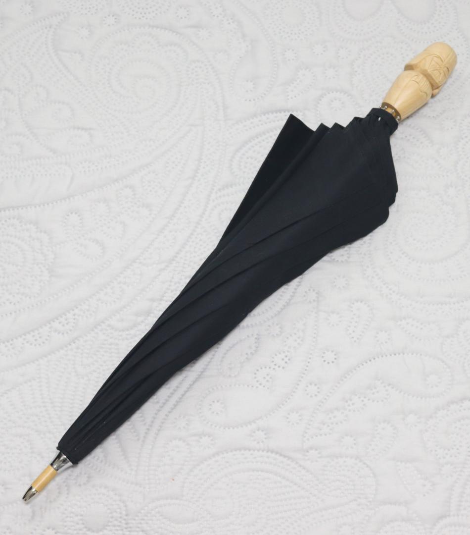 新品【晴雨兼用 長傘】希少！スターウォーズ かわず張り 彫刻