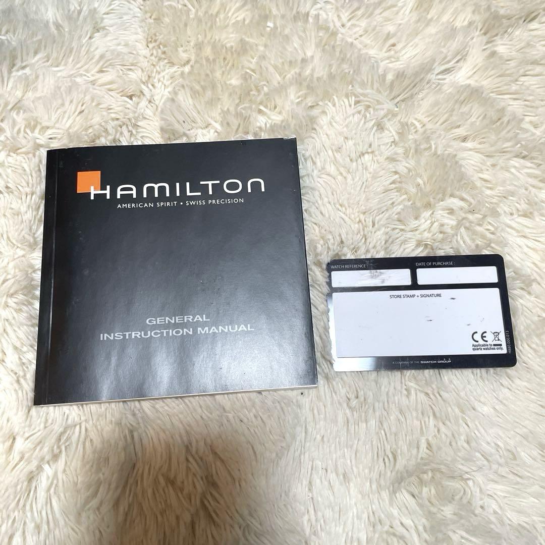 希少】箱付き HAMILTON ハミルトン 腕時計 バグリー H23510