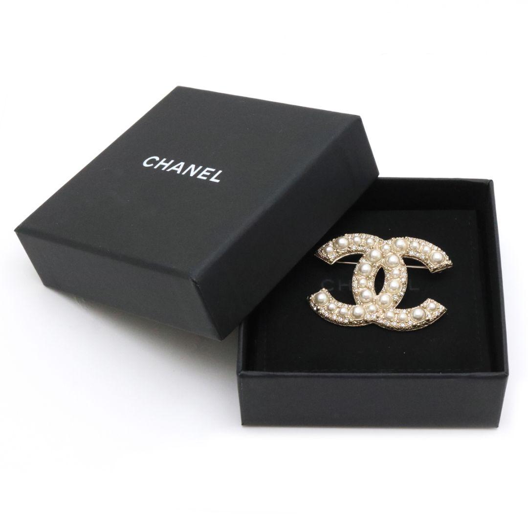 CHANELシャネル ココマーク ブローチ パールブローチ/コサージュ