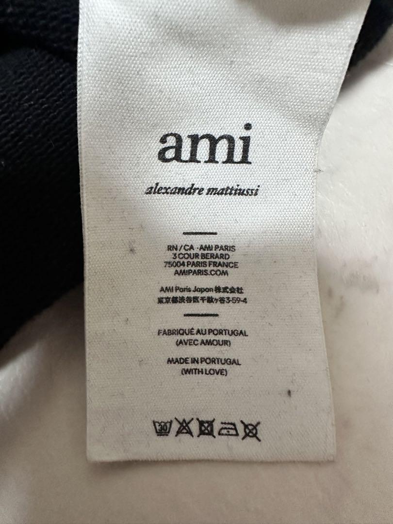 AMI PARIS アミパリス トップス　XL ブラック