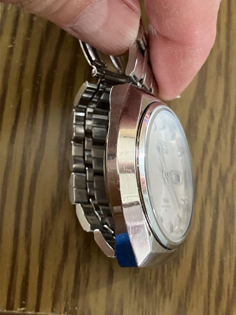 SEIKO 自動巻き時計 23ジュエル シルバー