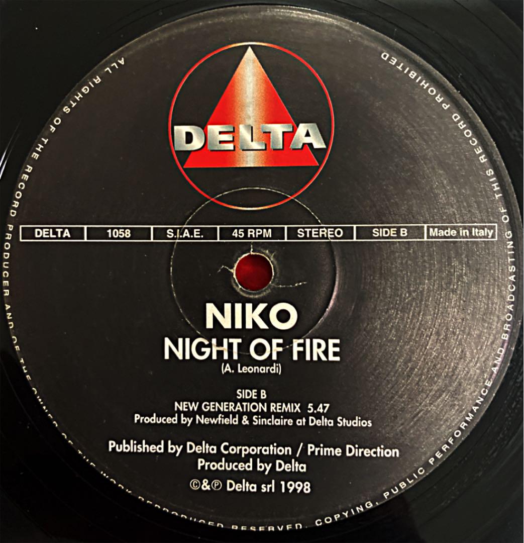NIGHT OF FIRE／NIKO(NEW GENERATION REMIX) - メルカリ